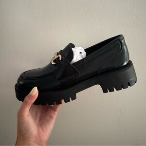 Black Steve Madden Lando Loafers
